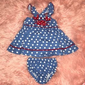 Polka Dot Crab Dress